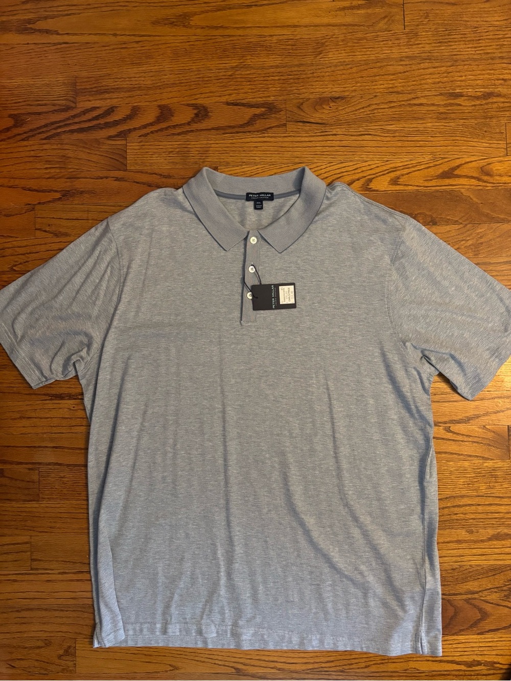 Peter Millar Blue/Grey Men’s Polo Shirt